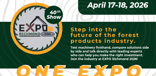 EXPO Richmond 2026 Returns with Expanded Equipment Showcase for Forestry Buyers, Education and Family Appeal